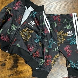 Infant Disney Adidas set